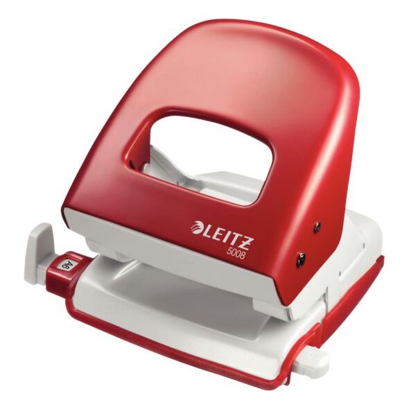 Dziurkacz Leitz 5008 30 kartek Czerwony (10K231B) 651283 4002432310302