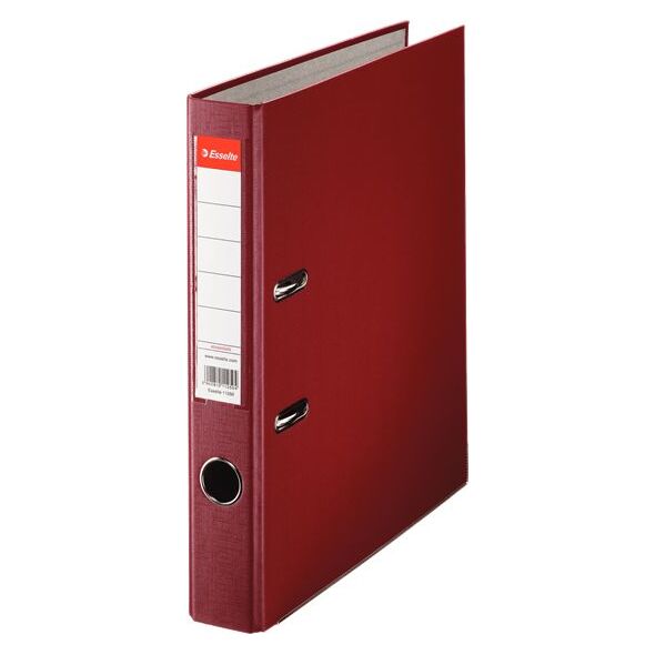 Segregator Esselte Ekonomiczny dźwigniowy A4 50mm bordowy (10K009I) 651759 5902812811735