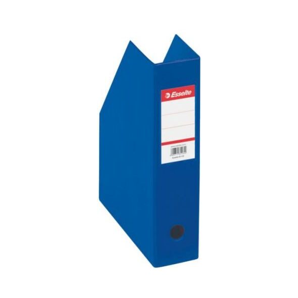 Esselte Pojemnik na dokumenty, czasopisma A4 składany PCV 70mm niebieskie (10K216C) 651896 5701216560054