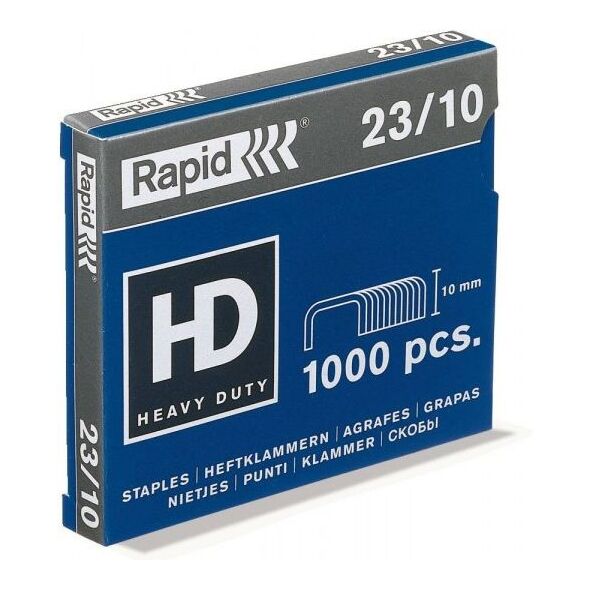 Rapid Zszywki Strong 23/10, 1000 szt. (10K257D) 652352 7313468699000