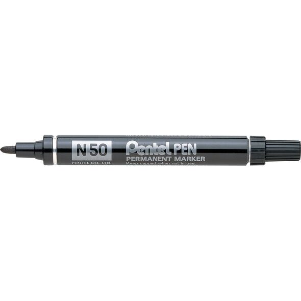 MARKER PERMANENT N50 KOŃCÓWKA OKRĄGŁA CZARNY 692969 3474370750013