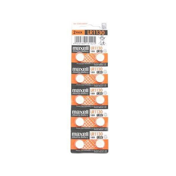 Maxell Bateria LR54 10 szt. 693183 4902580131425