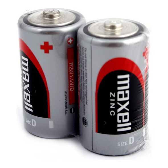 Maxell Bateria D / R20 2 szt. 696285 4902580151171