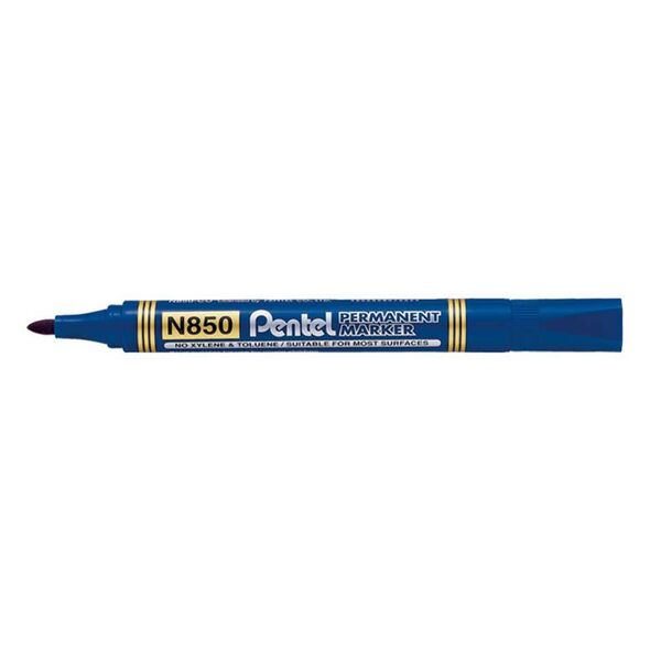 Marker permanentny N850 okrągła końcówka niebieski (42K053C) 651725 4902506070524