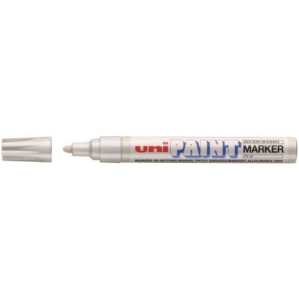 Uni Mitsubishi Pencil Marker olejny PX20 biały (UN1056) 709187 4902778912256