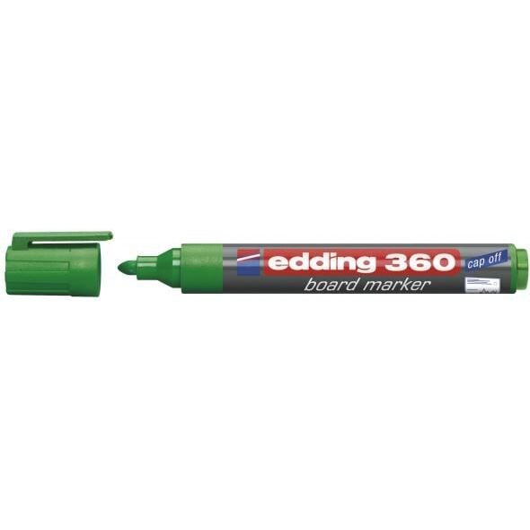 Edding Marker suchościeralny do tablic 360 zielony (EG1051) 708518 4004764391288
