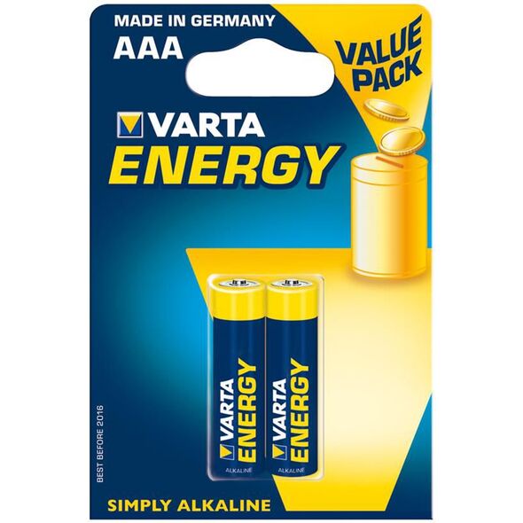 Varta Bateria Energy AAA / R03 2 szt. 702923 4008496770335