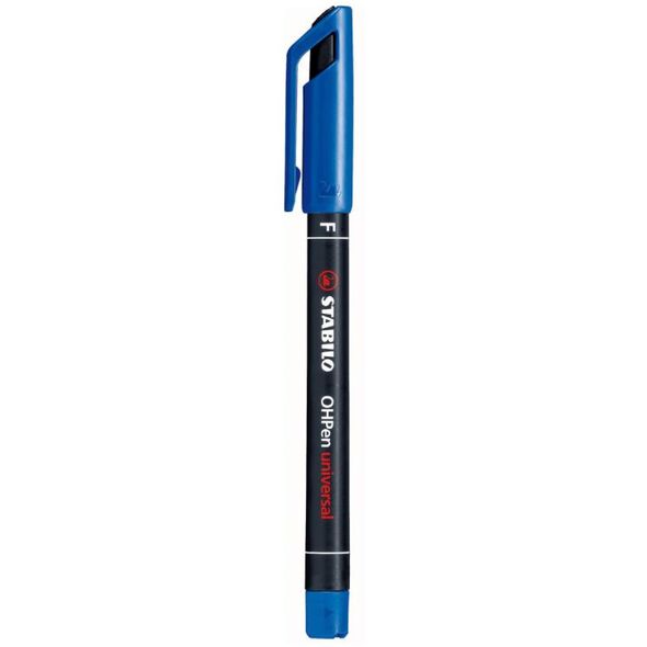 Stabilo Cienkopis OHP niezmywalny 0.7mm niebieski (842/41) 712026 4006381119061