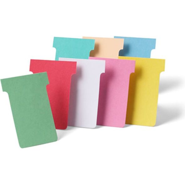 Nobo Karteczki T-Card, rozmiar 2-60 mm, róż. (100szt.) - 2002008 716607 5016813890504