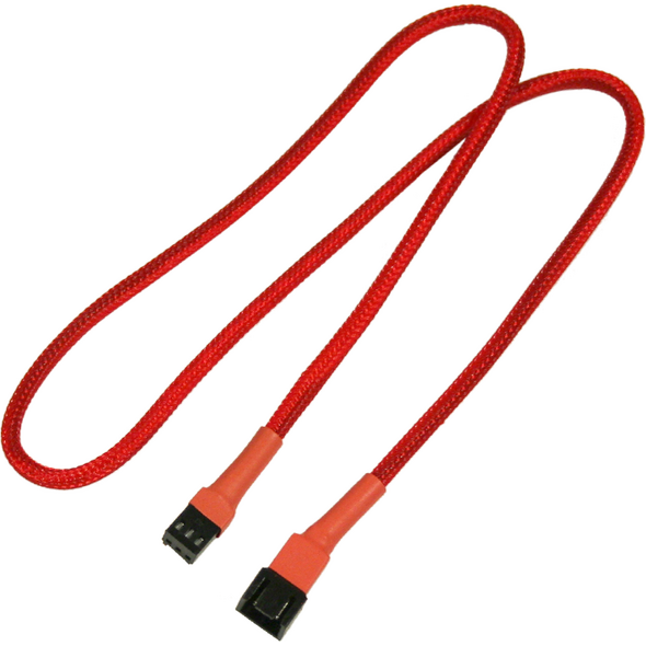 Nanoxia 3-pin - 3-pin, 0.6m, Czerwony (900300001) 729083 4260285293016