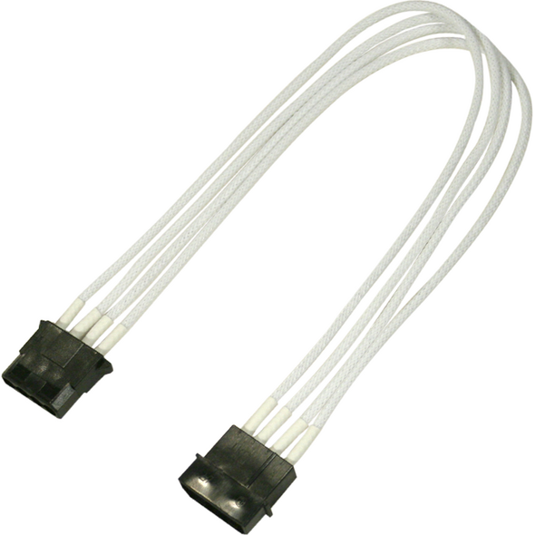 Nanoxia Molex - Molex, 0.3m, Biały (900400025) 729116 4260285294259
