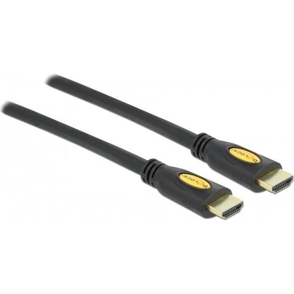 Kabel Delock HDMI - HDMI 1m czarny (82584) 748122 4043619825844