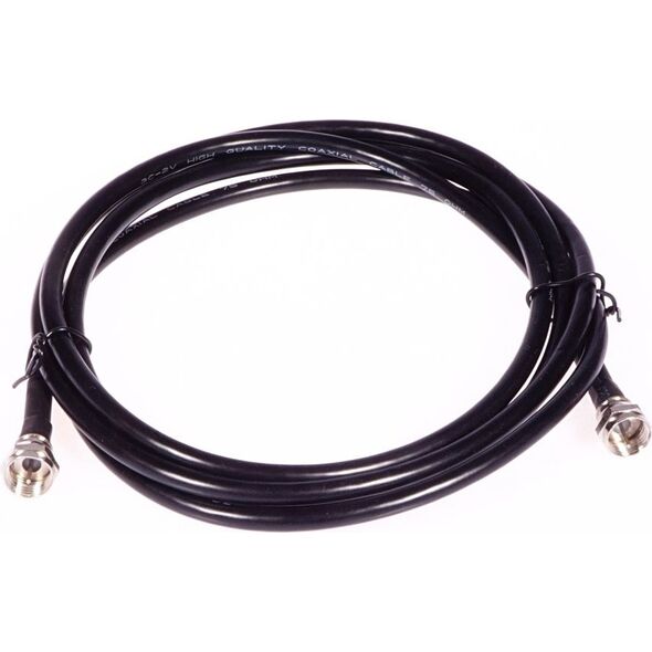 Kabel Libox Antenowy (F) 1.8m czarny (5901811401565) 756969 5902689073502