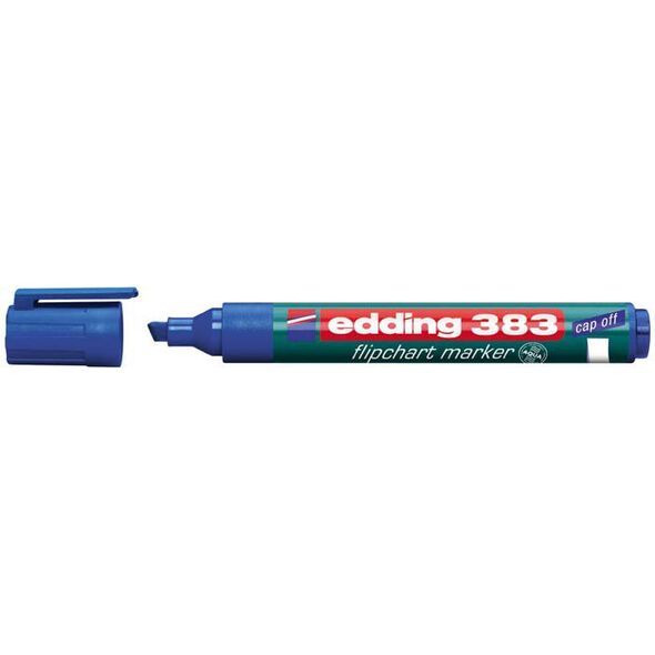 Edding MARKER DO FLIPCHARTÓW ZE ŚCIĘTĄ KOŃCÓWKĄ 1-5 MM NIEBIESKI - 4004764013890 779922 4004764013890