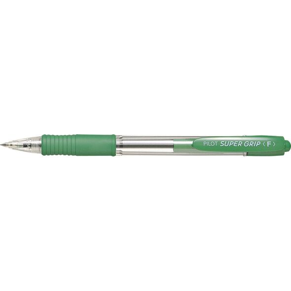 Pilot Długopis SUPER GRIP 10R zielony (WP1030) 709492 4902505160912