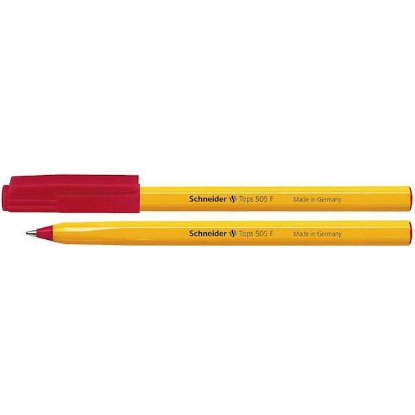 Schneider Długopis Tops 505, F, czerwony (4004675004543) 766699 4004675004543