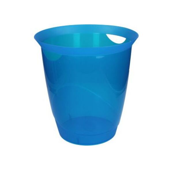 Kosz na śmieci Durable Trend 16L niebieski przezroczysty (1701710540) 710067 7318081710545