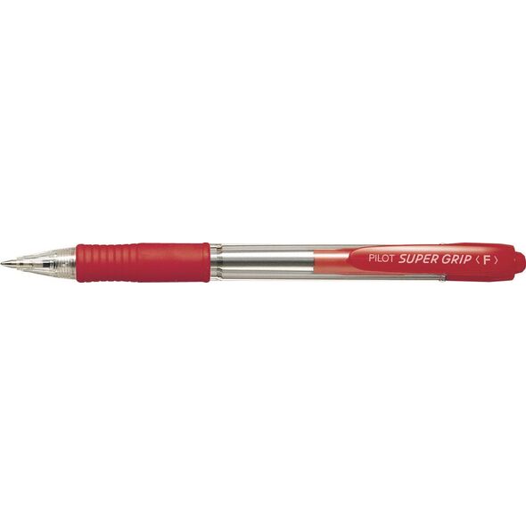 Pilot Długopis SUPER GRIP 10R czerwony (WP1029) 709490 4902505154652