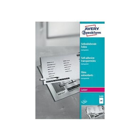 Avery Zweckform Etykieta poliestrowa (3480) 709779 4004182034804