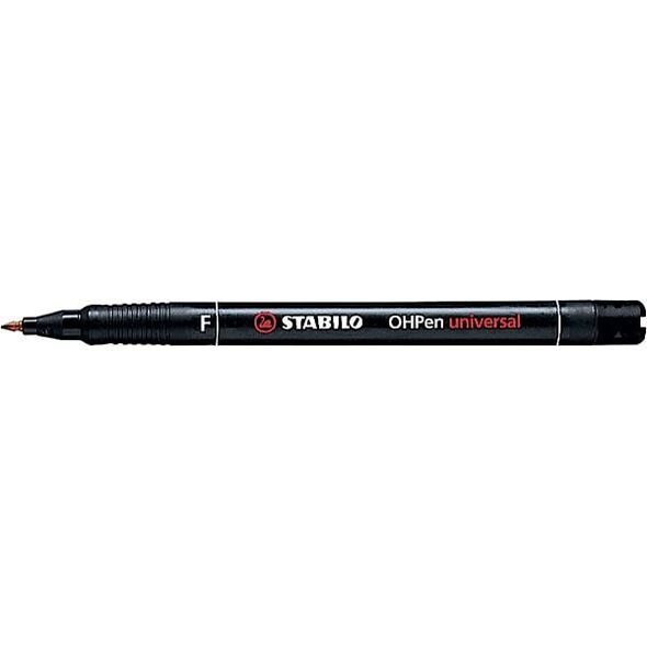 Stabilo Cienkopis OHP niezmywalny 0.7mm czarny - 842/46 712024 4006381115759