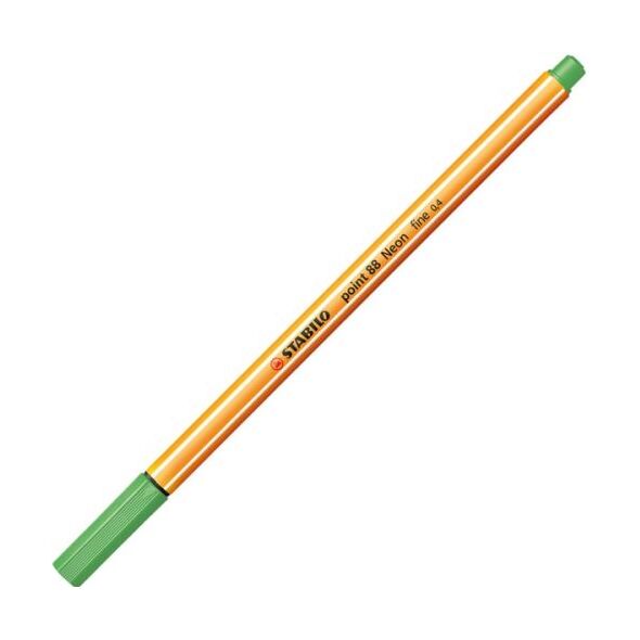 Stabilo Cienkopis Point 0.4mm, Zielony Neon (88/033) 837940 4006381438551