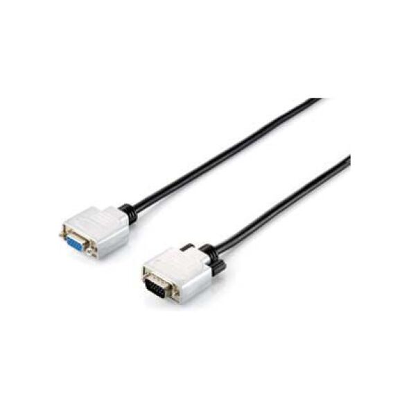 Kabel Equip D-Sub (VGA) - D-Sub (VGA) 15m czarny biały (118855) 792336 4015867516379