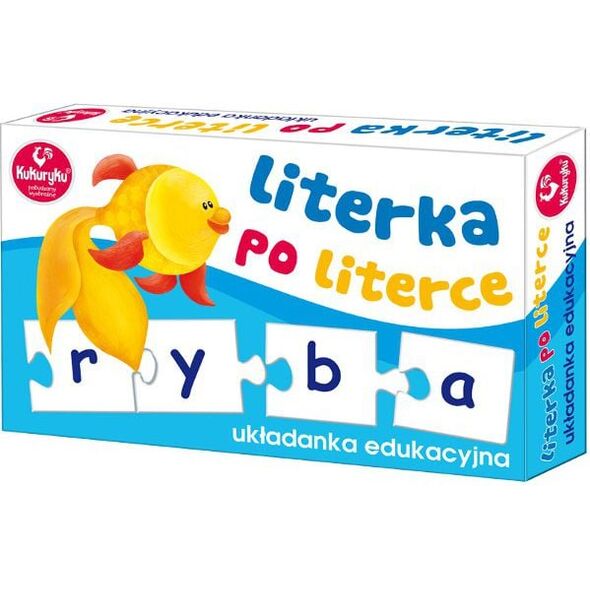 Promatek Układanka Literka Po Literce 801444 5901738560390