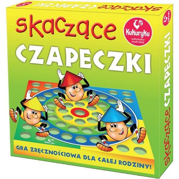 Promatek Gra Skaczące Czapeczki (0027/0017) 815873 5901738560017