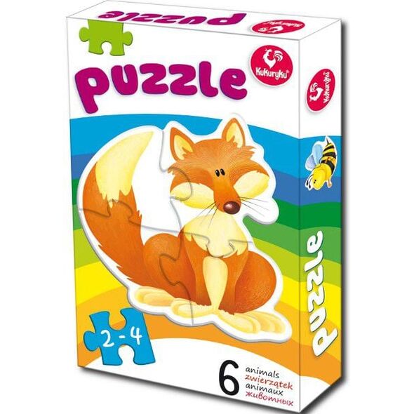 Promatek PROMATEK Pierwsze Puzzle, Zwierzątka 1 - 0321 793455 5901738560321