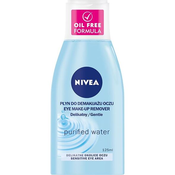 Nivea Płyn do demakijażu oczu delikatny 125 ml 889409 5900017041025