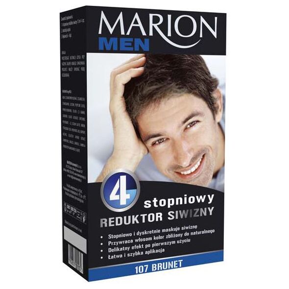 Marion Men Reduktor siwizny nr 107 brunet - 78107 917525 5902853001072