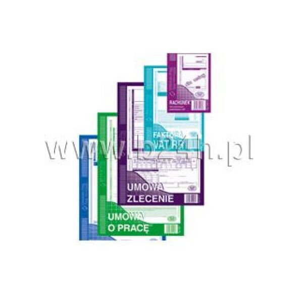 Tetis Faktura VAT A4 brutto (upr.) TETIS - 121-1E 918359 5906858006612