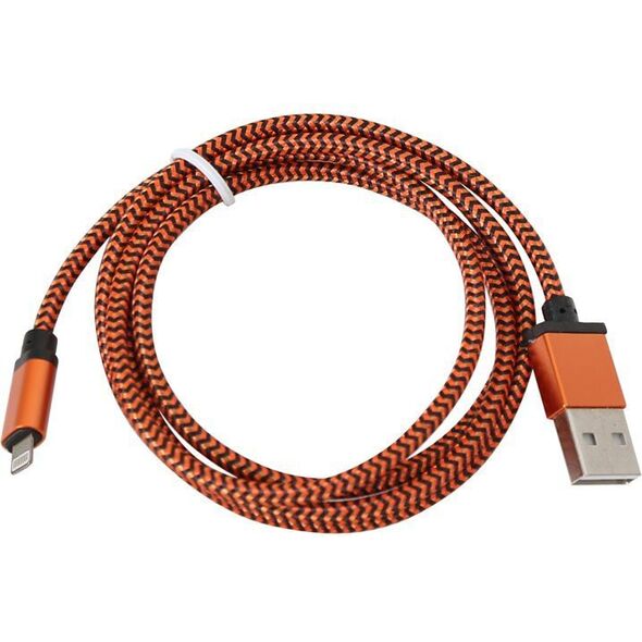 Kabel USB Platinet USB-A - 1 m Pomarańczowy (PUCFBIP1O) 929658 5907595433150