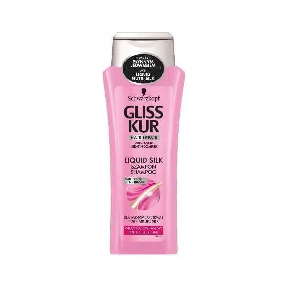 Schwarzkopf GLISS KUR LIQUID SILK szampon 400 ml 895043 9000100549592