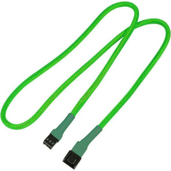 Nanoxia 3-pin - 3-pin, 0.6m, Jasnozielony (NX3PV60NG) 933837 4260285298011