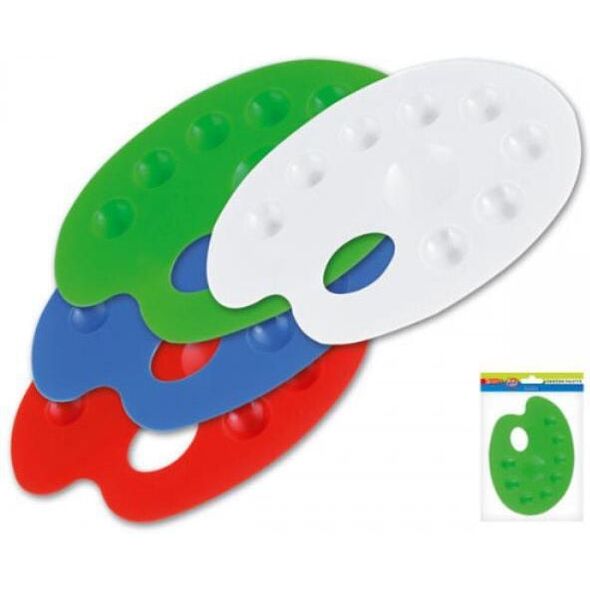 Starpak Paleta do farb owal mix kolorów (236218) 918762 5907604628645