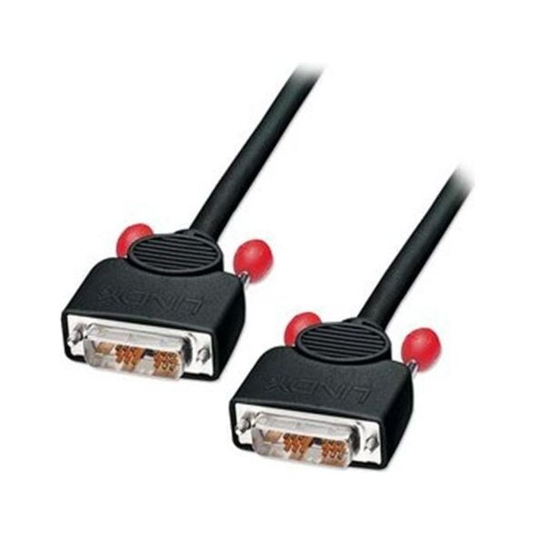 Kabel Lindy DVI-D - DVI-D 10m czarny (41285) 943065 4002888412858