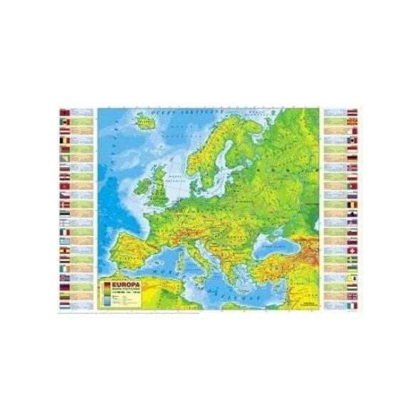 Derform Podkład oklejany Europa fizyczna (DERF.POEF) 920382 5901130004010