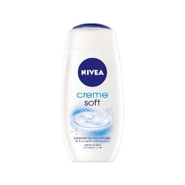 Nivea Kremowy żel pod prysznic z olejkiem migdałowym Creme Soft 250ml 893053 4005808124015