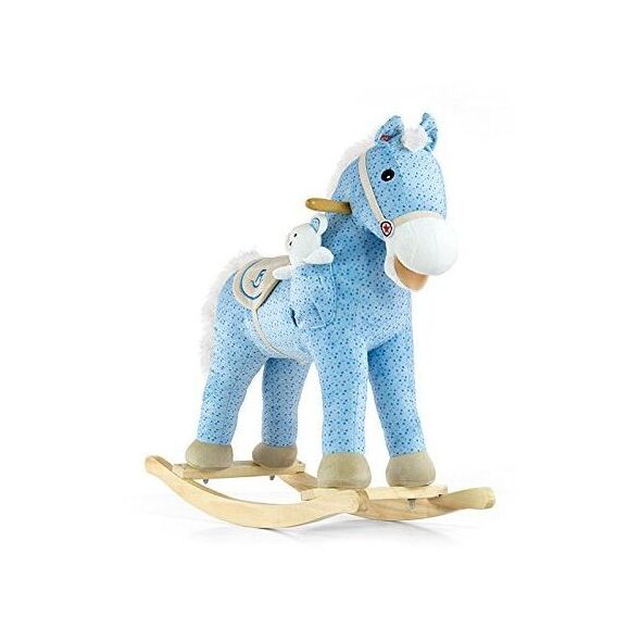 Milly Mally Koń na biegunach Pony blue - MUSTANG PB 1055285 5901761122220