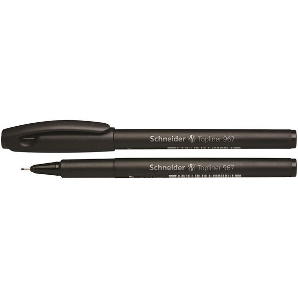 Schneider Cienkopis Topliner 967, 0,4 mm, czarny 1057813 4004675096715