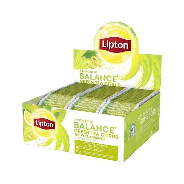 Lipton LIPTON CLASSIC GREEN TEA CITRUS 100 KOPERT 16113201 948212 8720608023080
