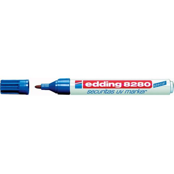 Edding MARKER ZABEZPIECZAJĄCY UV OKRĄGŁA KOŃCÓWKA 3MM BIAŁY (8020 ED) 951077 4004764023455