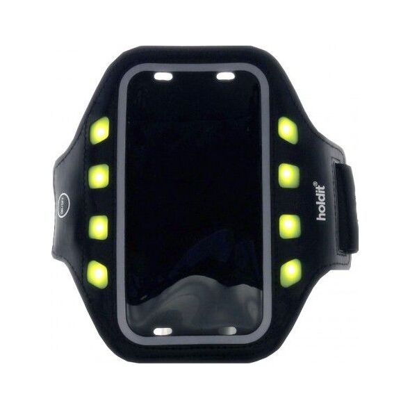 Holdit opaska do biegania LED XL czarna (612017) 974122 7330985120176