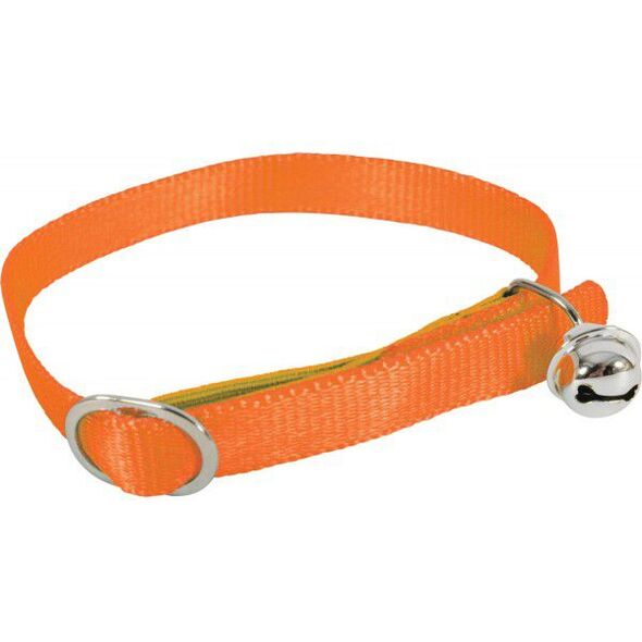 Zolux Obroża dla kota nylon pomarańczowy 1103806 3336029461315