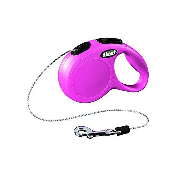 Flexi Smycz automatyczna Flexi New Classic Cat XS linka 3 m - różowa 1115509 4000498023433
