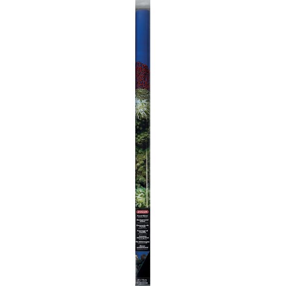 Zolux Tło akwariowe dwustronne 60 x 120 cm - koralowiec/czarne 1120486 3336023548708