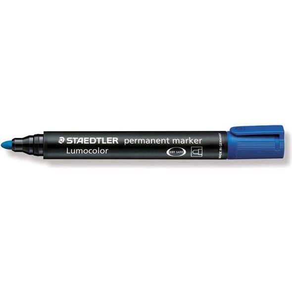 Staedtler Marker Lumocolor permanentny okrągły niebieski ((S352-3) 1240442 4007817304631