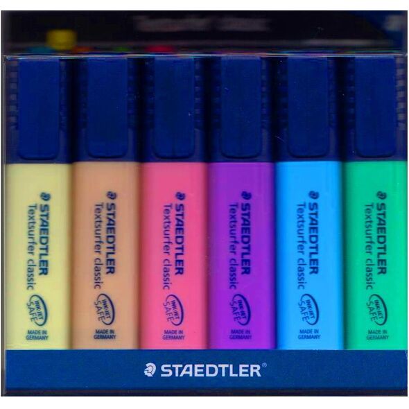 Staedtler ZakreĹ›lacz Textsurfer classic 6 kolorĂłw 1240465 4007817321041