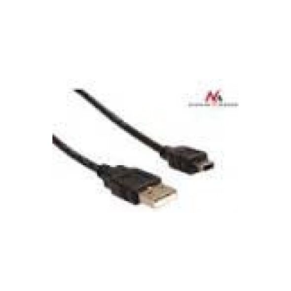 Kabel USB Maclean USB-A - microUSB 0.5 m Czarny (MCTV-586) 1240566 5902211105312